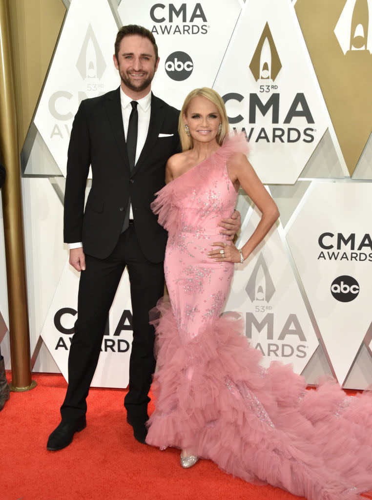 Kristin Chenoweth and Josh Bryant