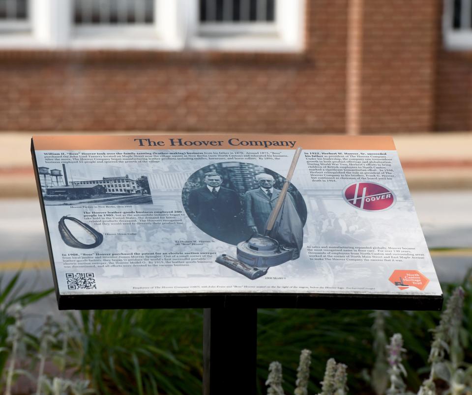A new set of panels along the North Canton Heritage Trail highlight historical locations in the city.