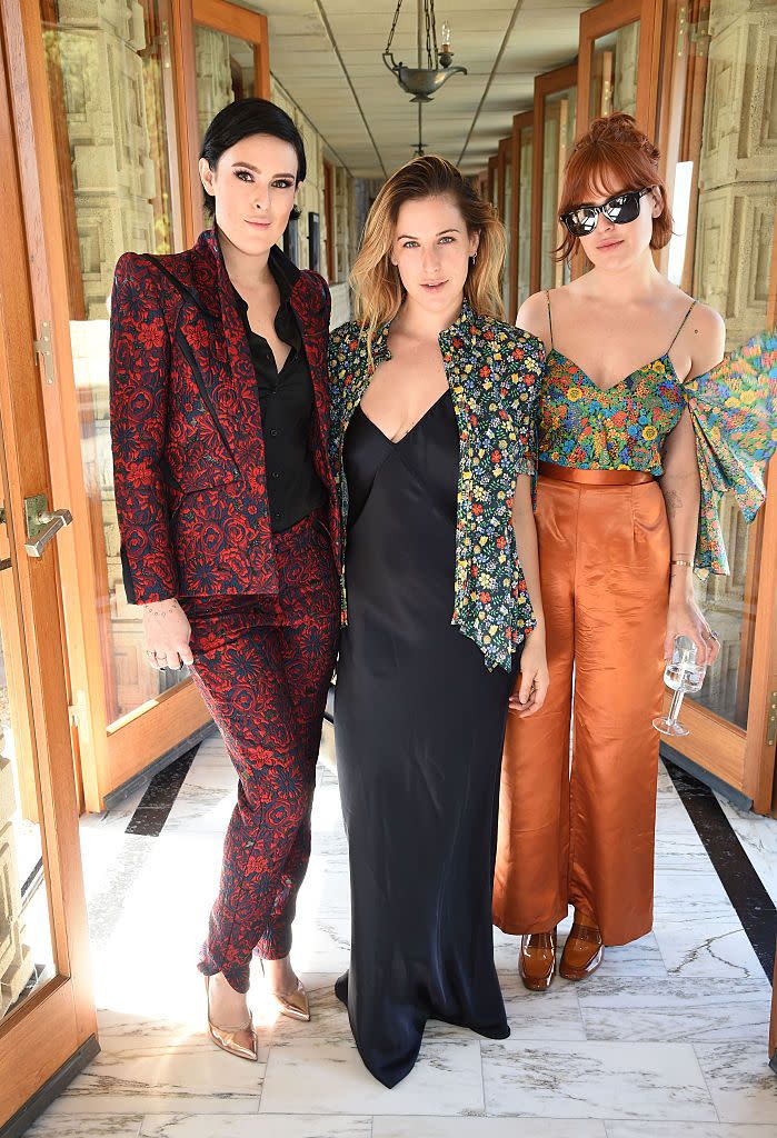 Rumer Willis, Scout Willis, and Tallulah Willis