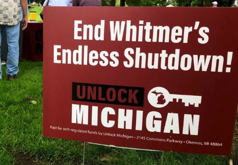 The Michigan Department of State believes two nonprofits allegedly tied to Michigan Senate Majority Leader Mike Shirkey may have broken campaign finance laws in an effort to fund Unlock Michigan, a ballot petition drive aimed at curtailing executive powers.