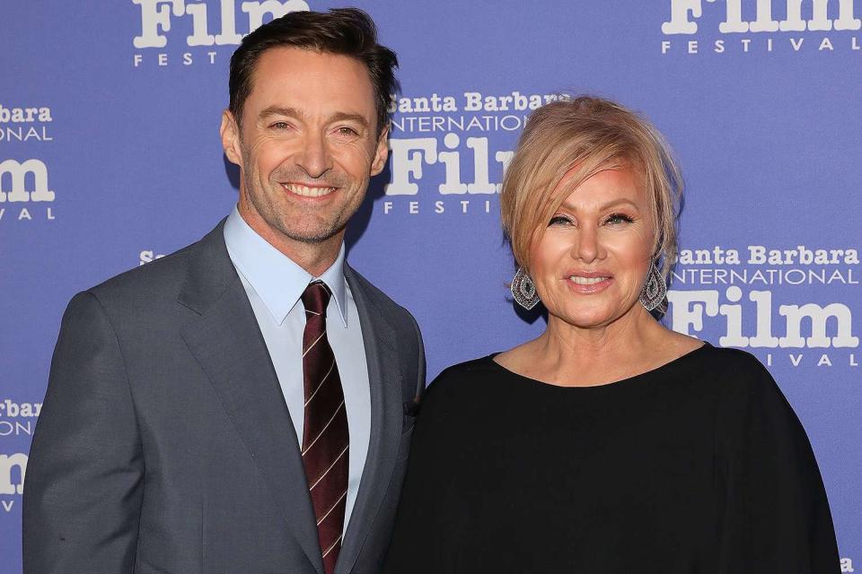 JB Lacroix/Getty Hugh Jackman and Deborra-lee Jackman