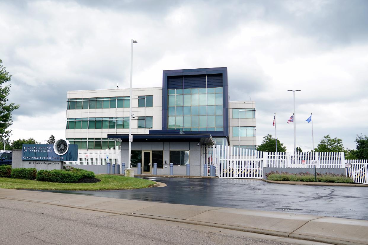 View of the FBI Cincinnati field office in Sycamore Township, where Ricky Shiffer, a U.S. Navy veteran, unsuccessfully tried to break in and kill agents last year. Shiffer was killed after a standoff with law enforcement officers in an Ohio cornfield.