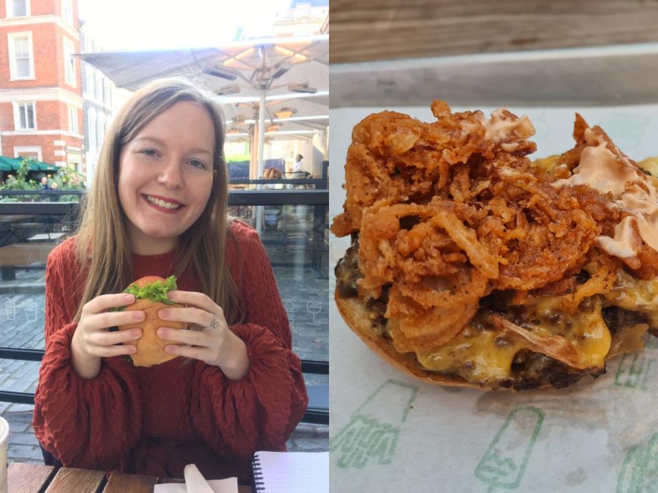 Mikhaila at Shake Shack