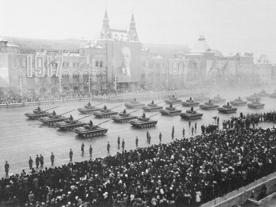 red square parade