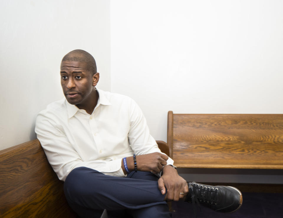 &ldquo;I don&rsquo;t think people are looking for perfect. They&rsquo;re looking for real,&rdquo; says Gillum. (Photo: Willie J. Allen Jr. for HuffPost)