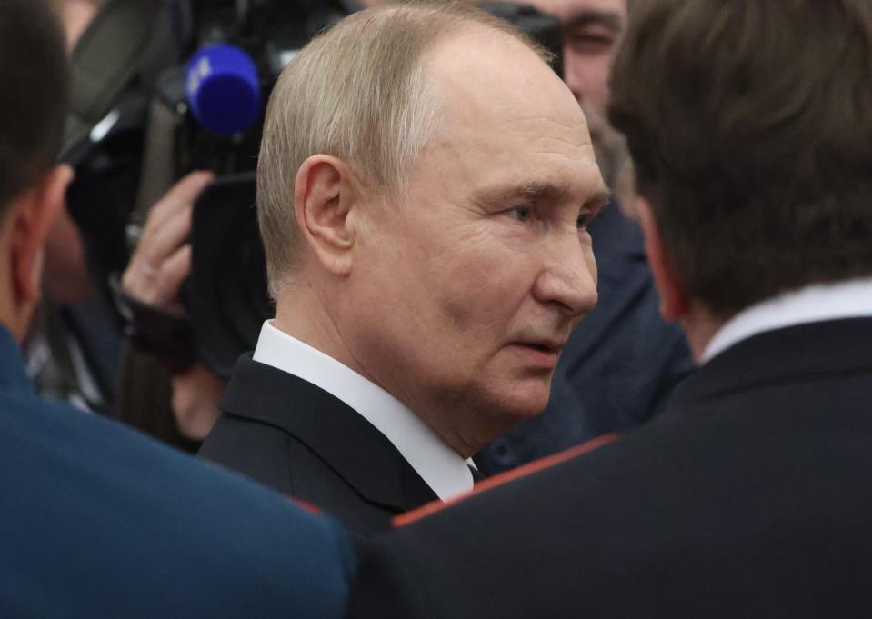 Der russische Staatschef Wladimir Putin - Copyright: Contributor via Getty Images