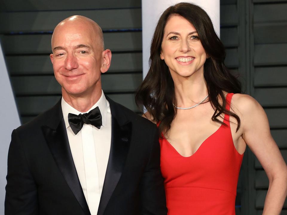 jeff bezos and mackenzie bezos