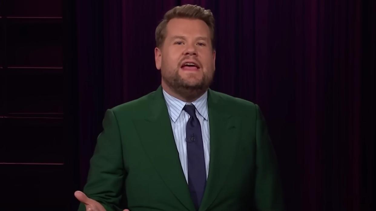 James Corden on The Late Late Show 