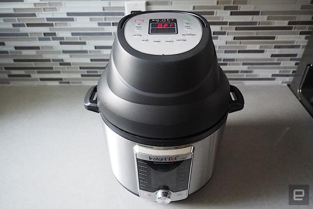 Duo Evo Plus 6qt plus Air fryer lid hack : r/instantpot