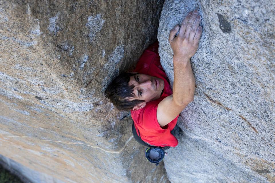 <p>The only “character” from a non-fiction film on this list, Honnold also climbed a rock face without equipment. The difference between him and Ethan Hunt is that he does it for real. Like, <em>for real</em> for real. Definitely tough. Also kind of crazy.</p>