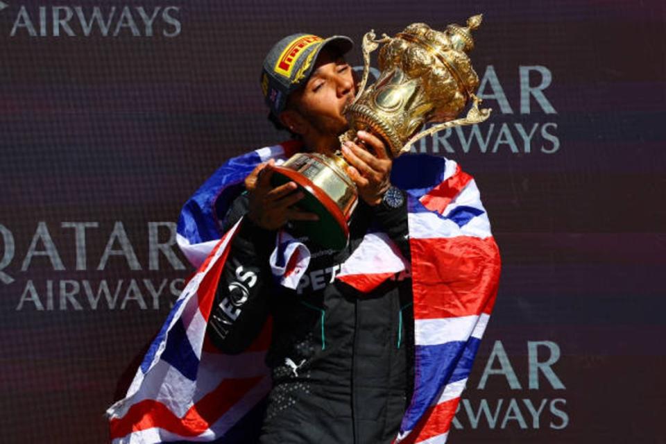 An emotional Lewis Hamilton admitted he didn’t know if he’d ever win another race with Mercedes after he came home victorious with a ninth British Grand Prix success at Silverstone yesterday.