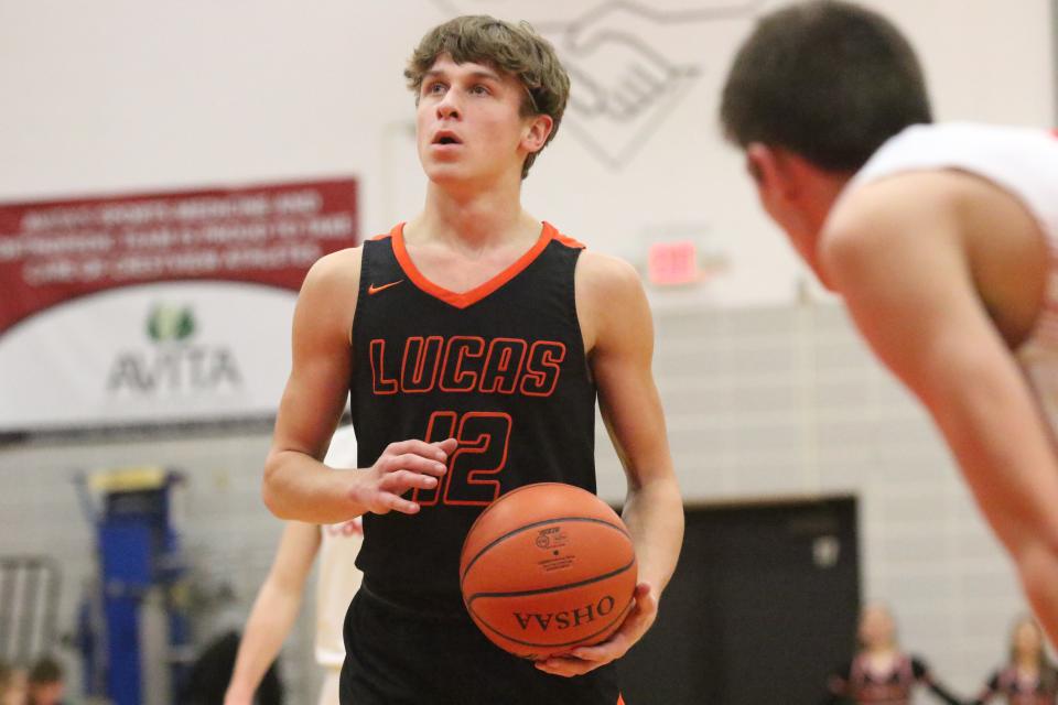 GALLERY: Lucas at Crestview Boys Basketball