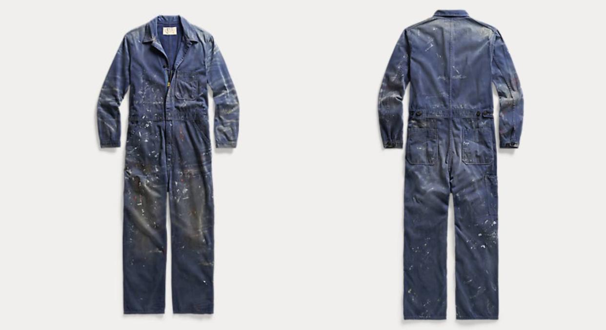 The overalls, photographed, come with a £620 price tag. (Ralph Lauren)