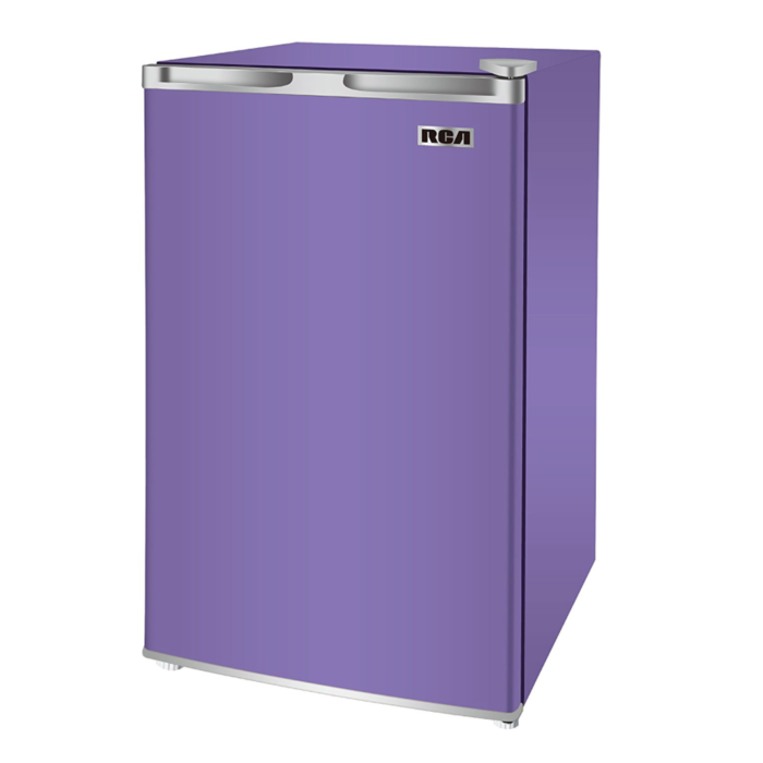 Purple Mini Refrigerator