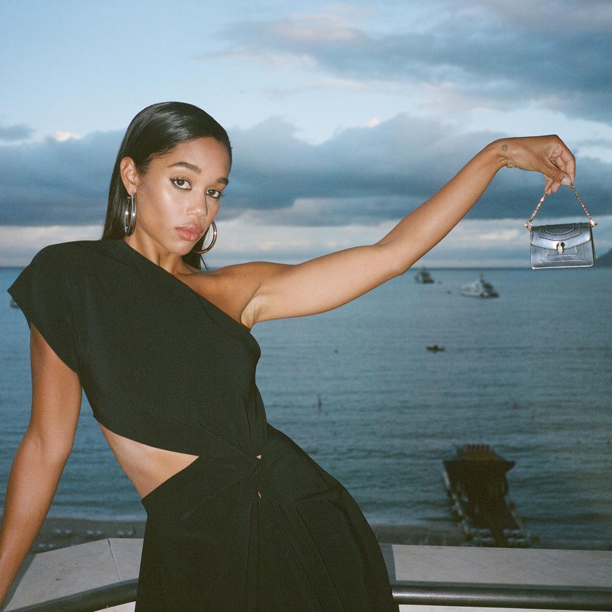 Laura Harrier in Louis Vuitton  Nice dresses, Dresses, Fashion