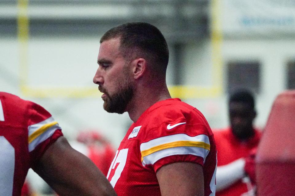 Kansas City Chiefs tight end Travis Kelce drew criticism for his sideline confrontation with head coach Andy Reid during the Super Bowl, and he acknowledged that he was out of line.