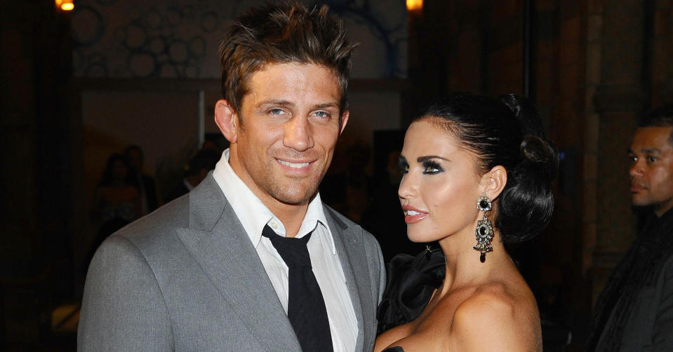 Alex Reid and Katie Price in 2010. (PA Images)