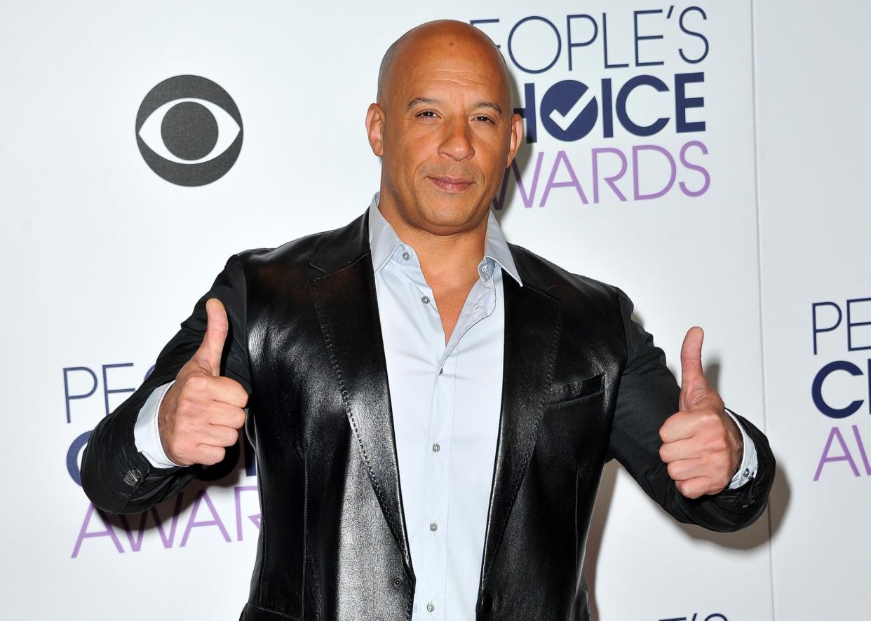 Vin Diesel war in Flirtlaune. (Bild: Getty Images)