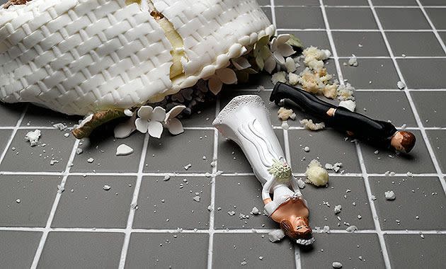 Wedding disasters come in all shapes and sizes. Photo: Thinkstock