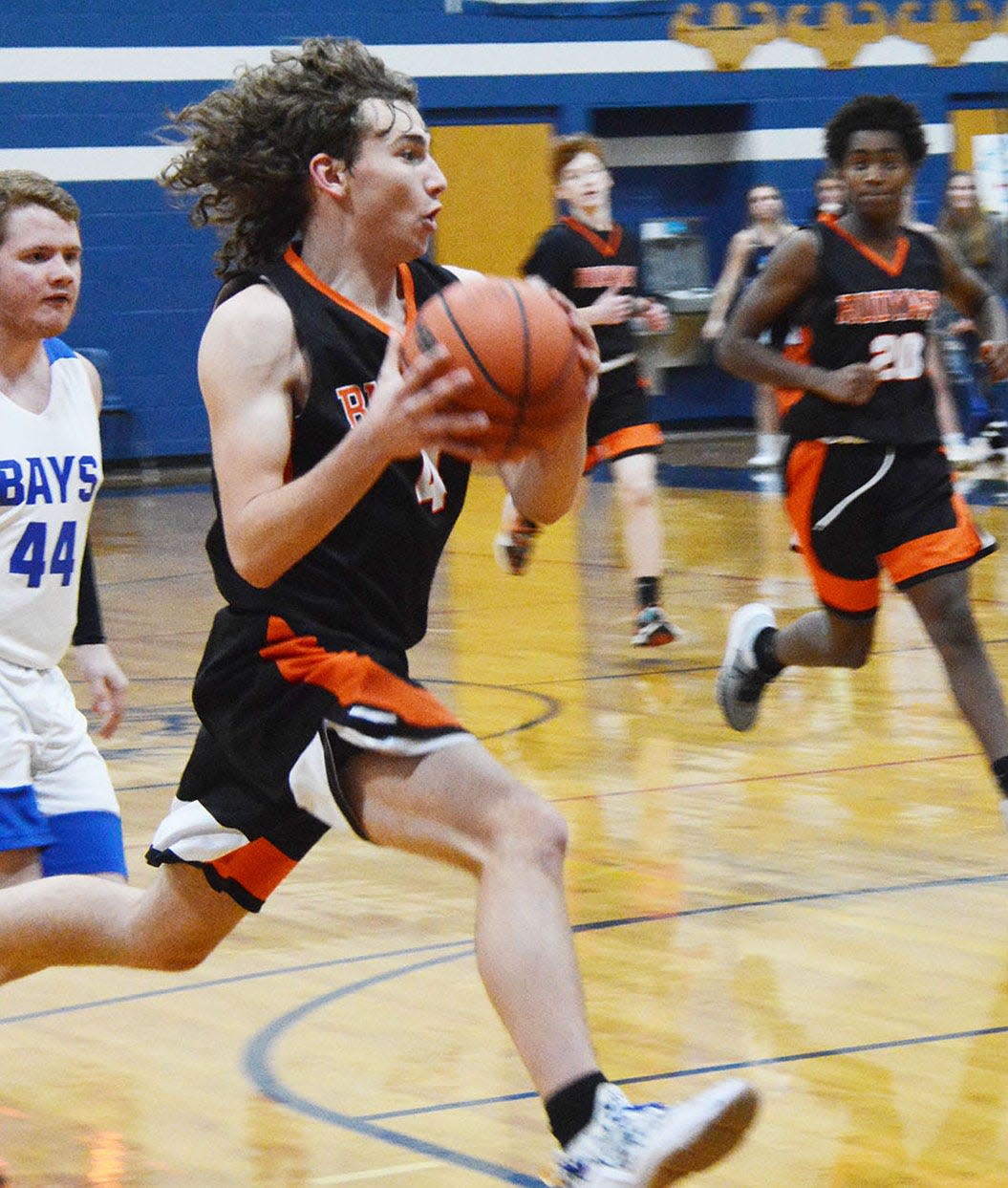 Dylan McMillan and the Rudyard boys picked up a victory late last week in Eastern Upper Peninsula Conference action.