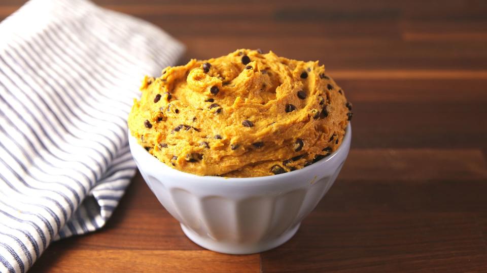 Edible Pumpkin Cookie Dough