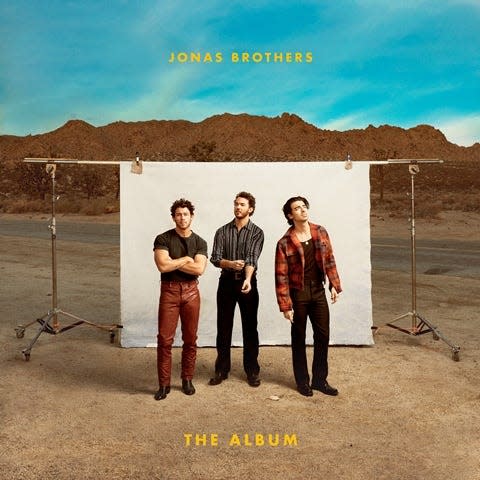 The Jonas Brothers' "The Album," out May 12, 2023, is the trio's first new release since 2019.