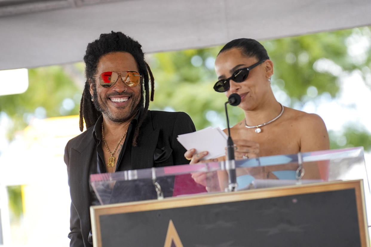 Lenny Kravitz Honored with Star on The Hollywood Walk of Fame (JC Olivera / Variety via Getty Images)