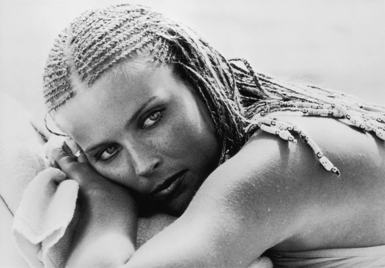 Actress Bo Derek opens up about her new documentary and working with President Trump. (Photo: Alan Band/Keystone/Getty Images)