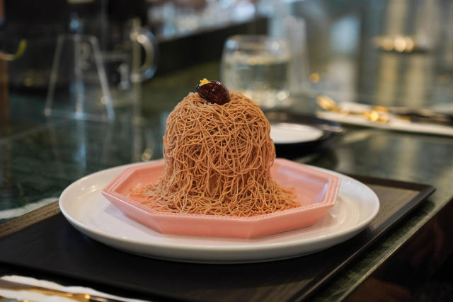 台北最美日式茶屋 Matchaone齊東店 和栗沙織蒙布朗 是視覺與味蕾的一場饗宴