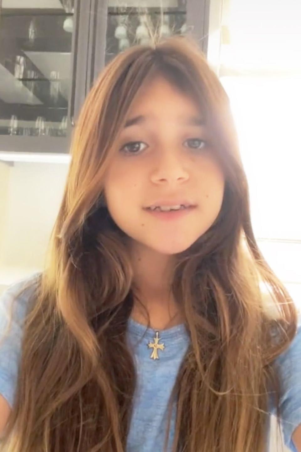 Penelope Disick montre la transformation de ses cheveux roux