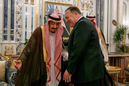 U.S. Secretary of State Pompeo visits Jeddah