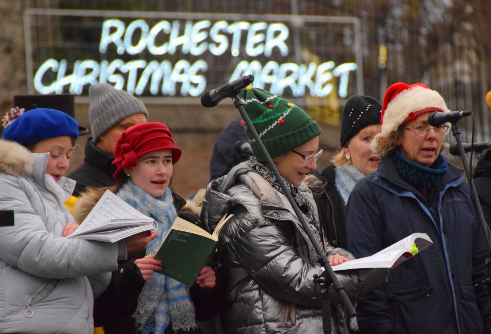 Rochester stepped back to Victorian era to celebrate the author Charles Dickens with the city’s Dickensian Christmas Festival. Many famous characters