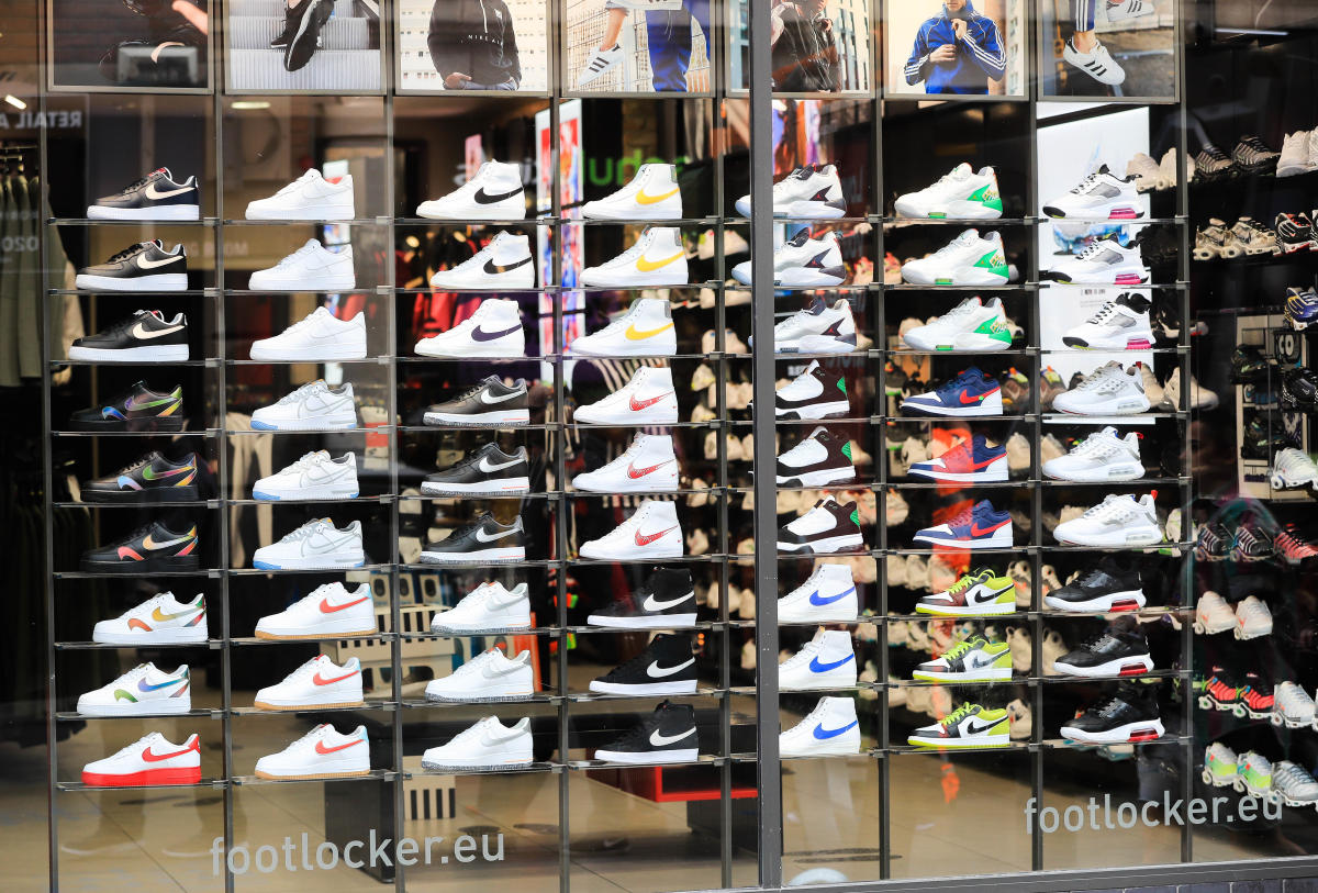 Footlocker Display in Depth