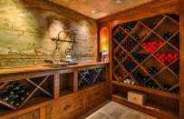 ...and a wine cellar. (The Agency)