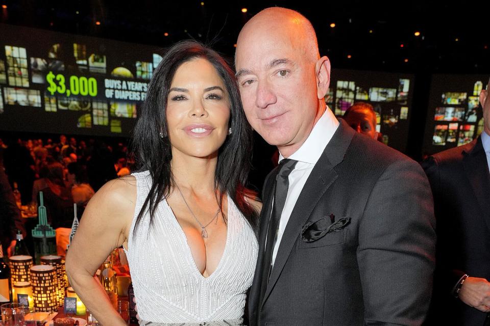 Jeff Bezos and Lauren Sanchez