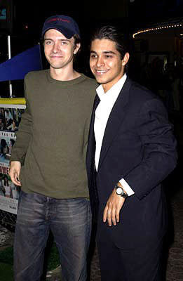 Topher Grace and Wilmer Valderrama at the Westwood premiere of Warner Brothers' Summer Catch