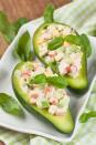 <p>Turn up the dreamy factor of the creamy profile of an avocado by stuffing it with real crabmeat, cream cheese, red pepper, cucumber, scallion, and cilantro. </p><p><em><a href="https://www.goodhousekeeping.com/food-recipes/easy/a29230731/keto-crab-salad-stuffed-avocado/" rel="nofollow noopener" target="_blank" data-ylk="slk:Get the recipe for Keto-Friendly Crab Salad-Stuffed Avocados »;elm:context_link;itc:0;sec:content-canvas" class="link ">Get the recipe for Keto-Friendly Crab Salad-Stuffed Avocados »</a></em></p>
