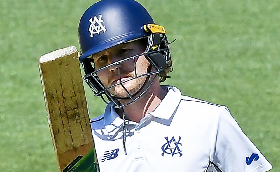 Will Pucovski, pictured here in action for Victoria in Sheffield Shield.