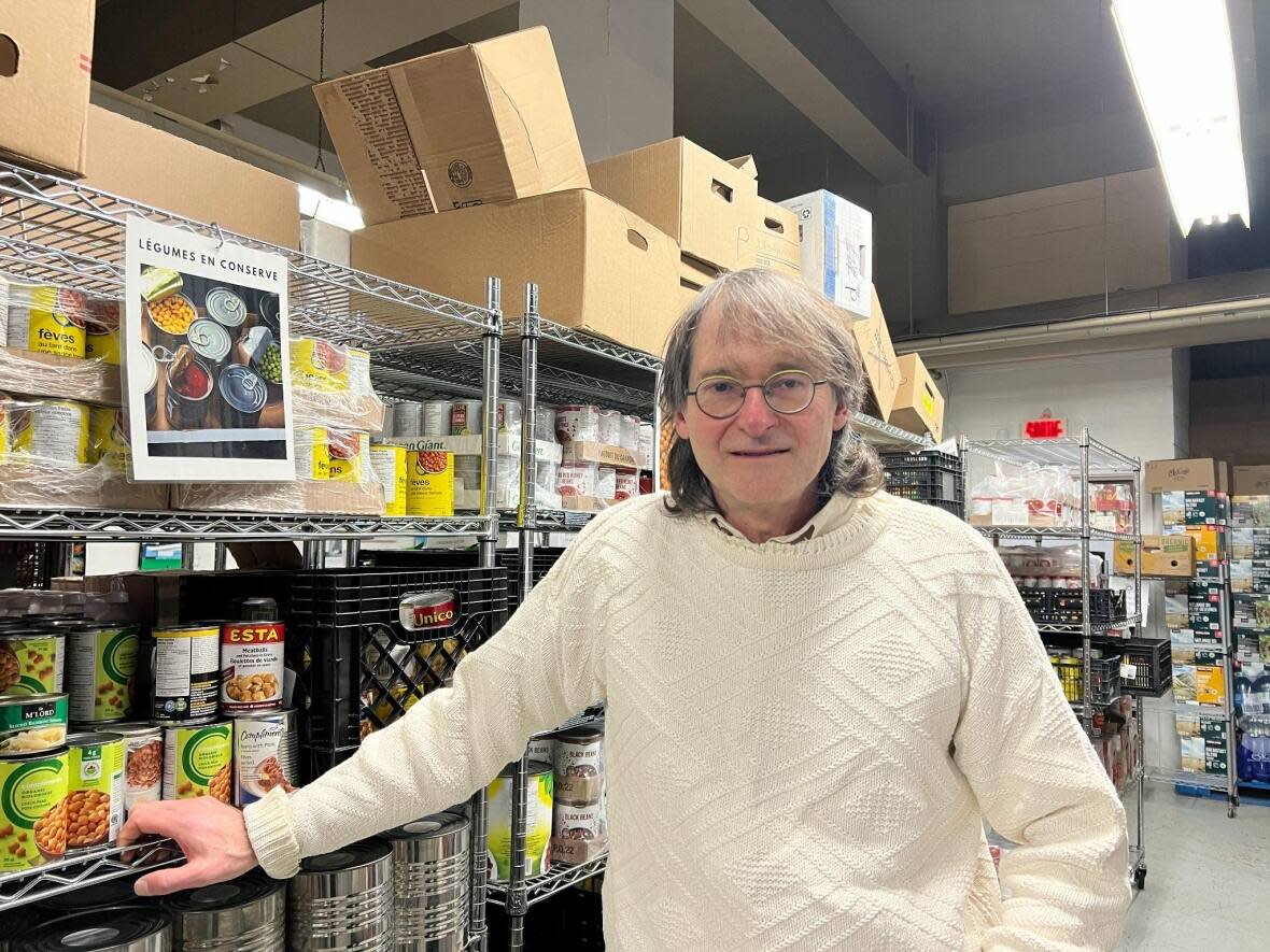 Glenn Rubenstein says Épicentre Saint-Henri had to cut down its services and may have to close its doors if it can't secure funding.  (Chloë Ranaldi/CBC - image credit)