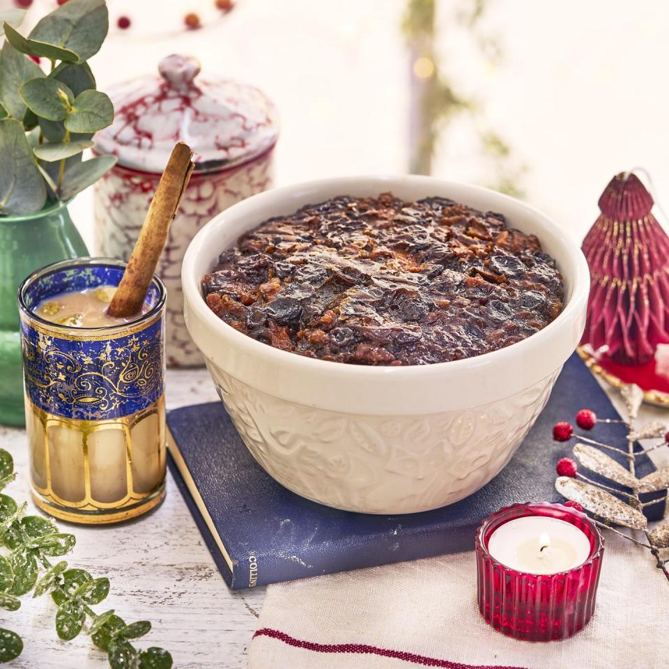 chai spiced christmas pudding