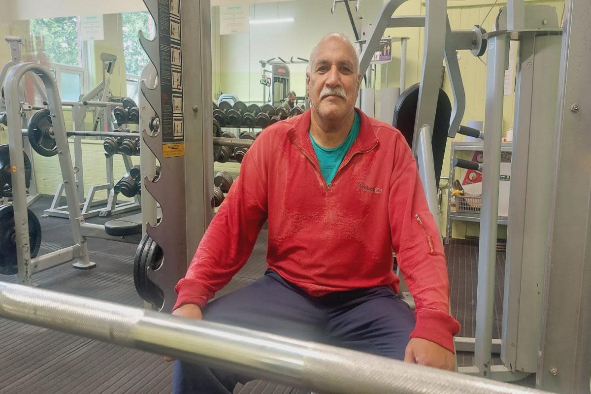 Haji Ahmed, 67, is believed to be a gym’s longest running member and first joined up back in 1993. <i>(Image: Nq)</i>