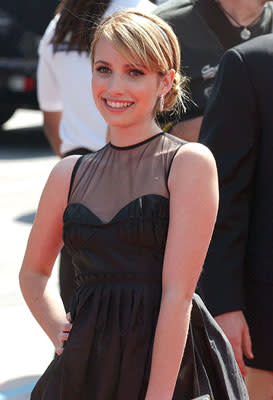 Emma Roberts at the Los Angeles premiere of Warner Bros. Pictures' Nancy Drew