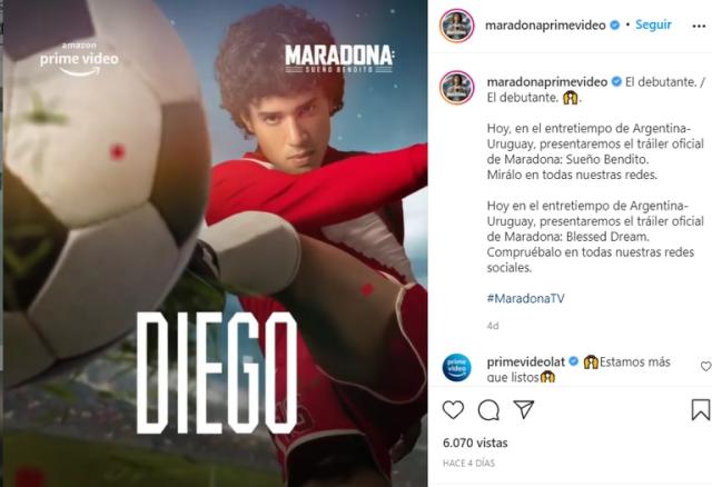 Se revelaron nuevas imágenes de Sueño bendito, la serie sobre Diego Maradona  - LA NACION