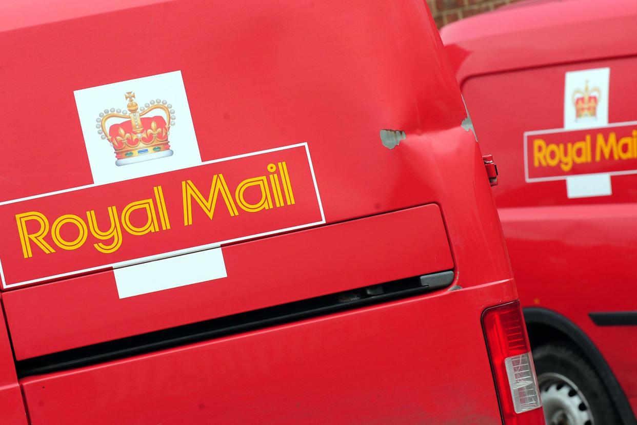 The Royal Mail has published the festive posting dates: PA Archive/PA Images