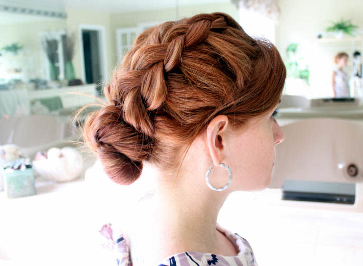 Dutch Braided Bun