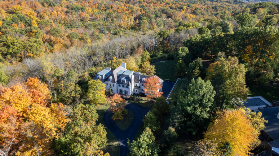 The 9,067-square-foot Cincinnati chateau was constructed in 1995. (Courtesy Photo/Perrin March with Sotheby’s International Realty)