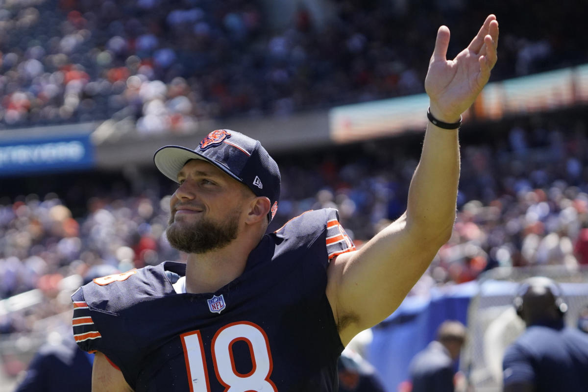 Bears TE Robert Tonyan now questionable for Sunday's game vs. Packers