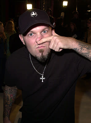 Fred Durst at the Hollywood premiere of New Line's Blow