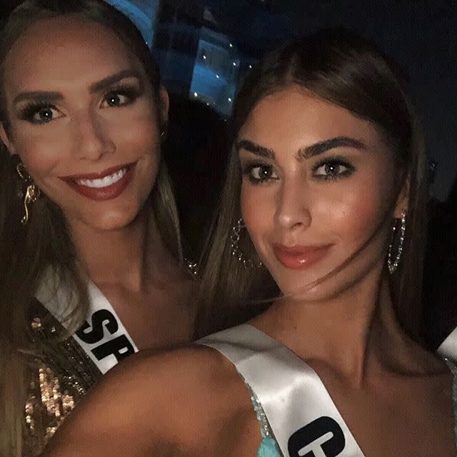 Miss España y Miss Colombia hicieron las paces tras comentarios de Valeria Morales sobre chicas trans en Miss Universo. <a href="https://www.instagram.com/valeriamoralesd/?hl=en" rel="nofollow noopener" target="_blank" data-ylk="slk:Foto: Valeria Morales/Instagram;elm:context_link;itc:0;sec:content-canvas" class="link ">Foto: Valeria Morales/Instagram</a>