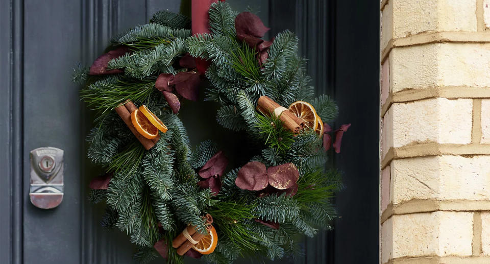 Get into the festive spirit with M&S' DIY Christmas wreaths. (Marks & Spencer)